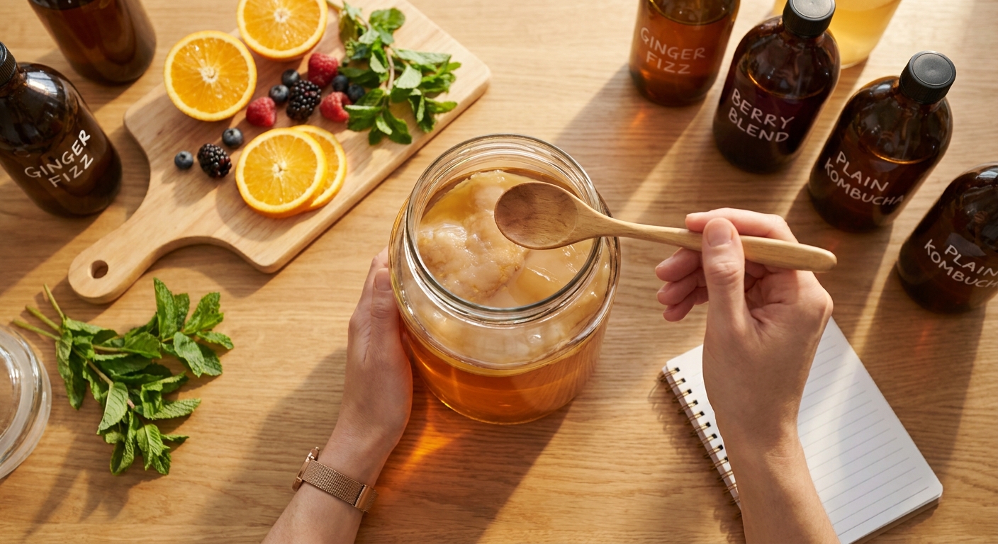 First Ferment to Flavor Bombs: A Step‑by‑Step Kombucha Roadmap for Beginners