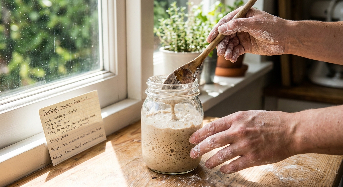 From Flour to Ferment: A Step‑by‑Step Sourdough Starter You Won’t Kill