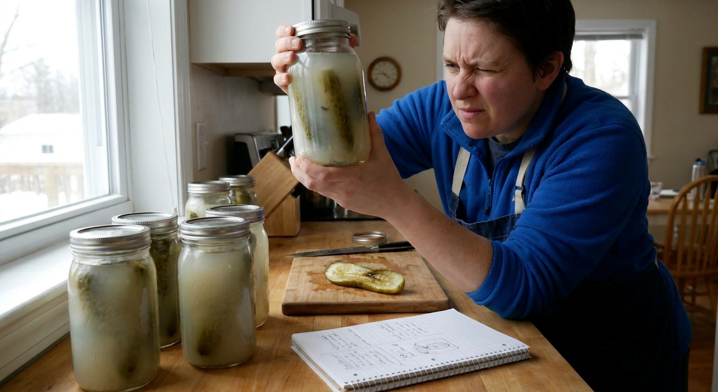 Help, My Pickles Are Mushy! A Troubleshooting Lab for Brined Vegetables
