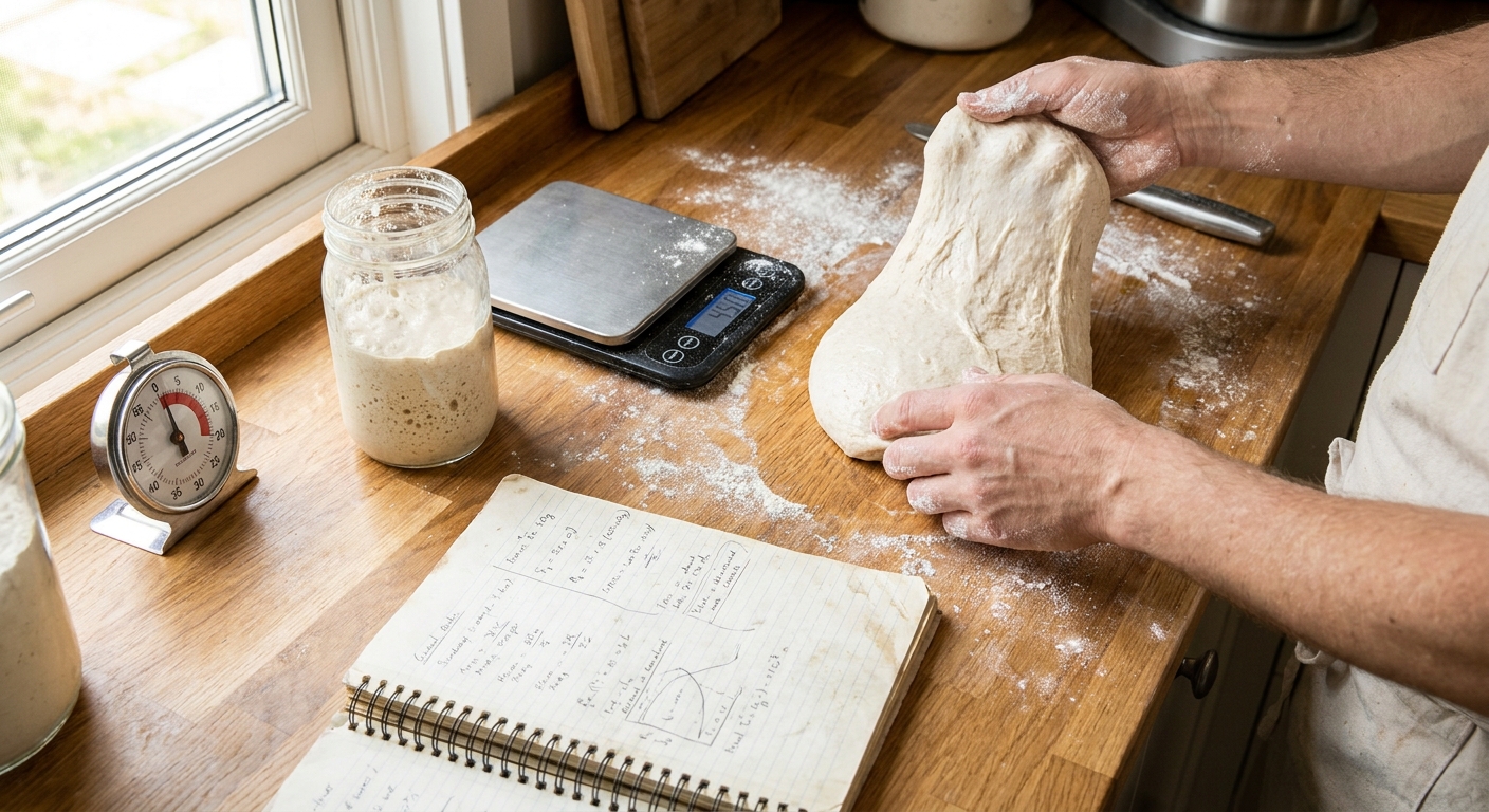 Hydration, Flour, and Time: How to Design Your Own Sourdough Recipe From Scratch