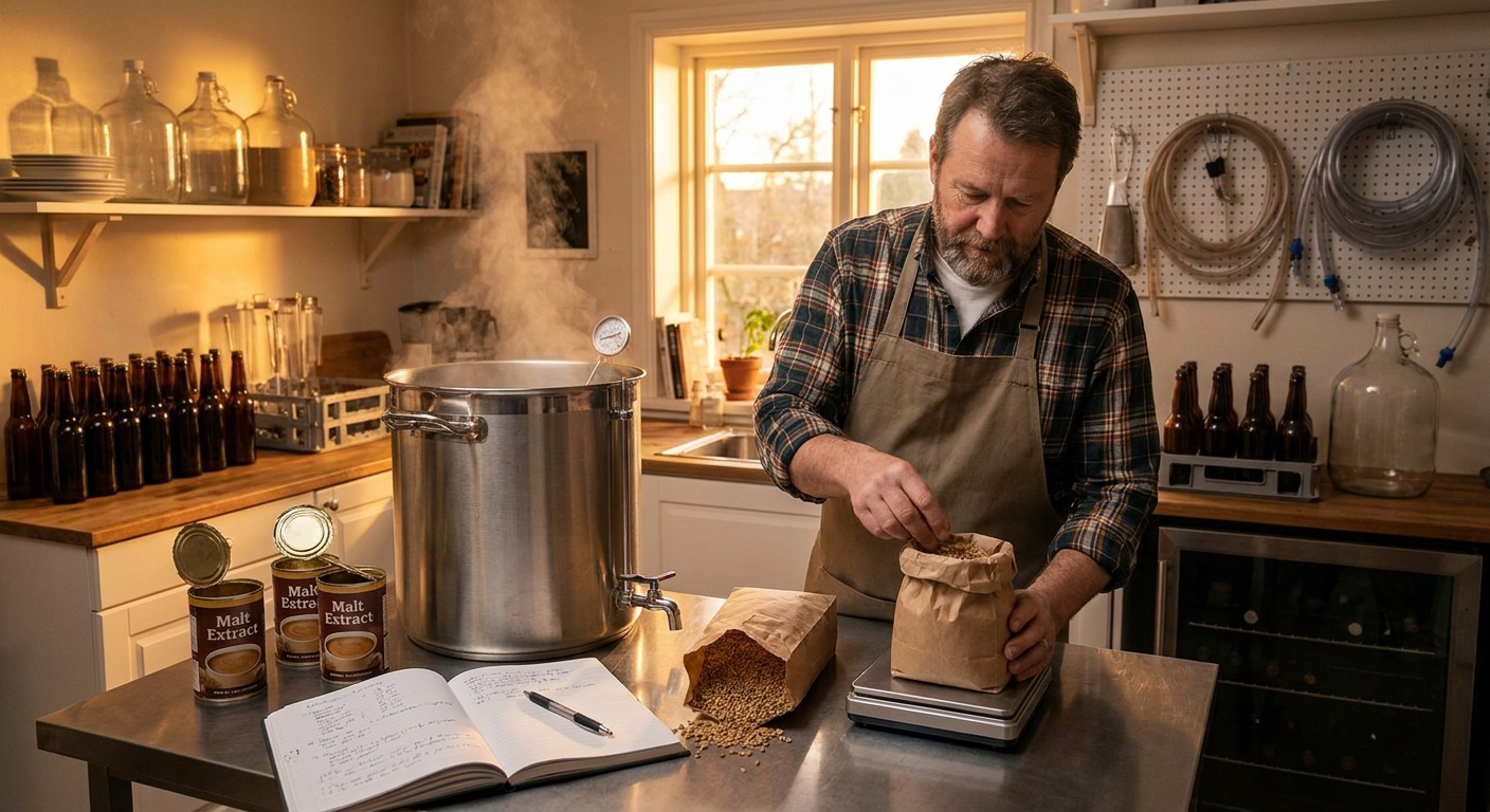 Malt Extract vs. All-Grain: A Patient Brewer’s Guide to Choosing Your Path