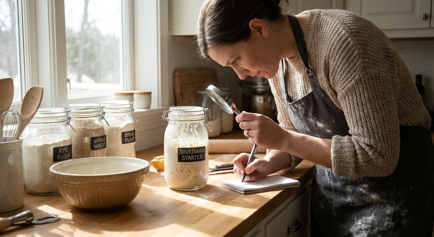 Reading the Bubbles: Troubleshooting Sourdough Like a Fermentation Scientist