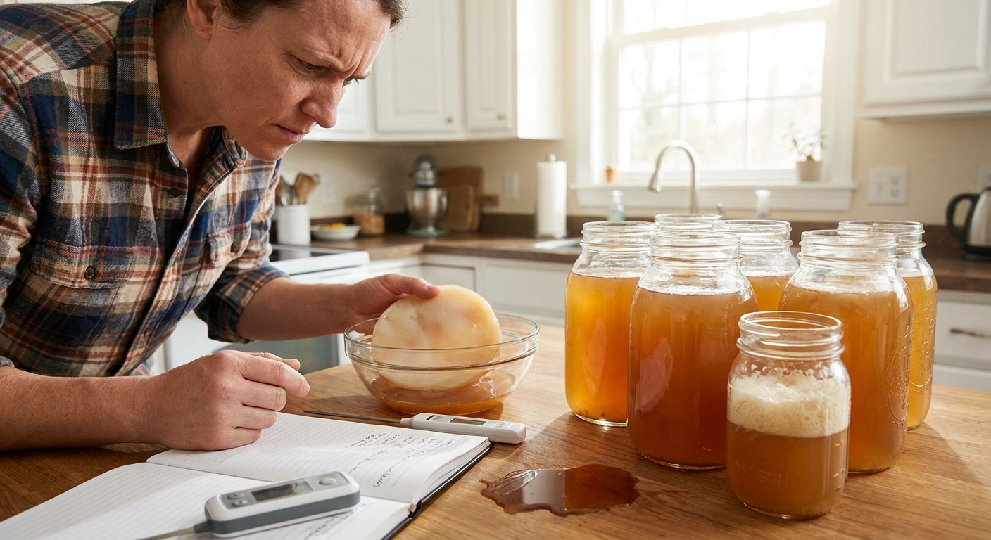 Rescuing Wild Bubbles: Troubleshooting Kombucha, Ginger Bug & Other Wild Ferments