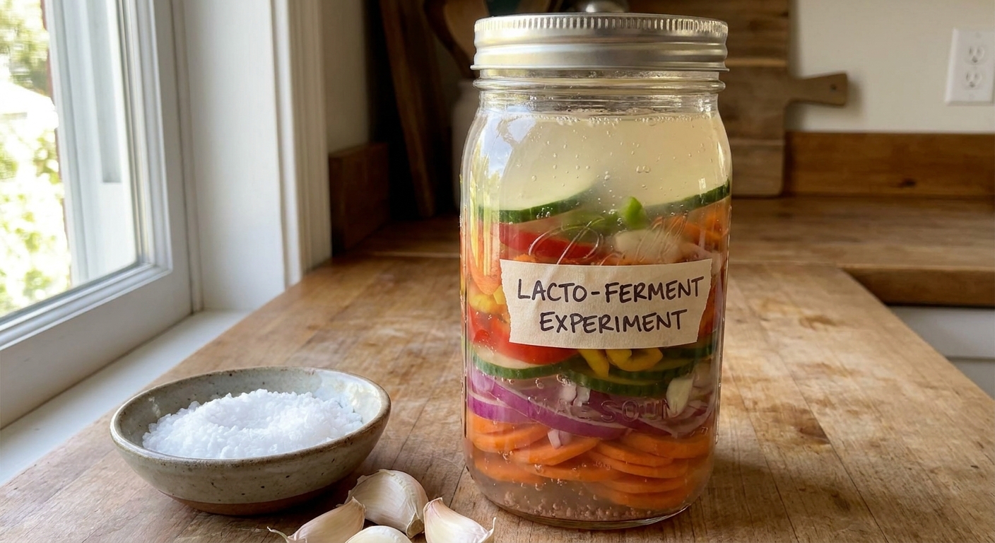 Salt, Time, and Tiny Allies: The Science of Lacto‑Fermented Vegetables Explained