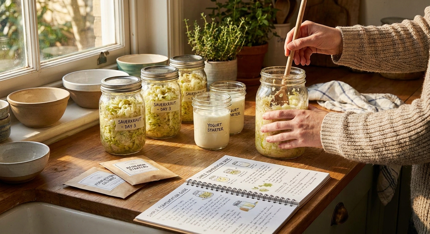 Starter Cultures 101: A Gentle, Step‑by‑Step Introduction for the Home Fermenter